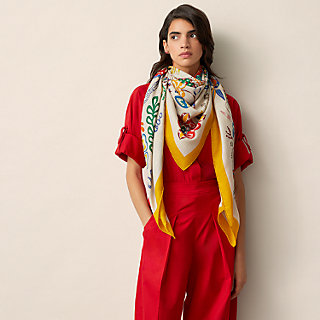 En Attendant Ulysse shawl 140 | Hermès Canada